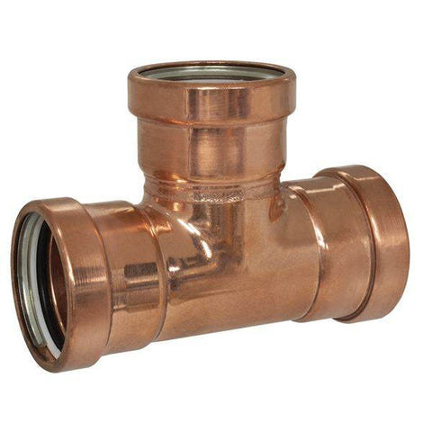 (Nibco Part#: 910675XLC) PC611-XLC - Tee - Prs x Prs x Prs - Wrot Copper - Flow Control Products