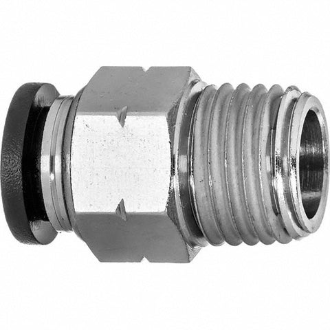 Push-to-Connect Fitting: Connector, 1/2" OD