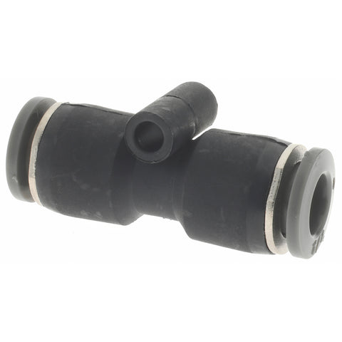 Push-to-Connect Tube x Tube Fitting: Union, 1/4" OD