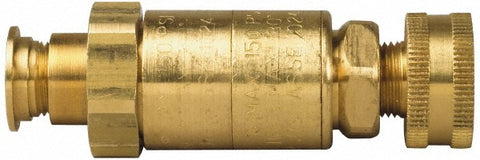 3/4 Thread, 150 psi WOG Rating, Brass Dual Check Backflow Preventer Valve