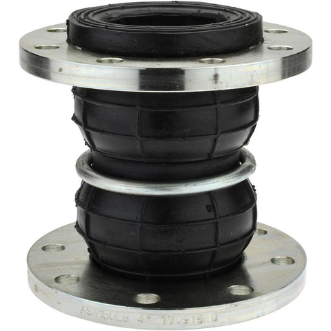 4" Pipe, Neoprene Double Arch Pipe Expansion Joint