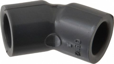 1/4" PVC Plastic Pipe 45&deg; Elbow
