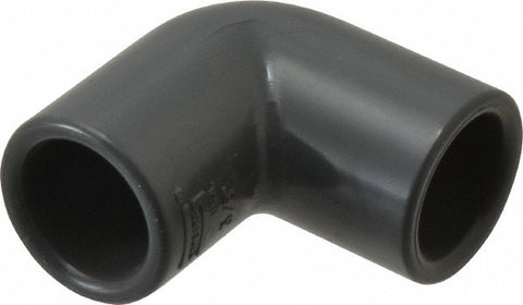 3/8" PVC Plastic Pipe 90&deg; Elbow
