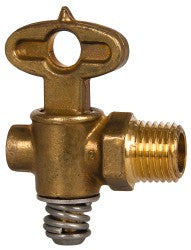 Steel Drain Cock & Shutoff Valve