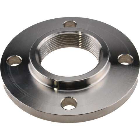 3" Pipe, 7-1/2" OD, Stainless Steel, Threaded Pipe Flange