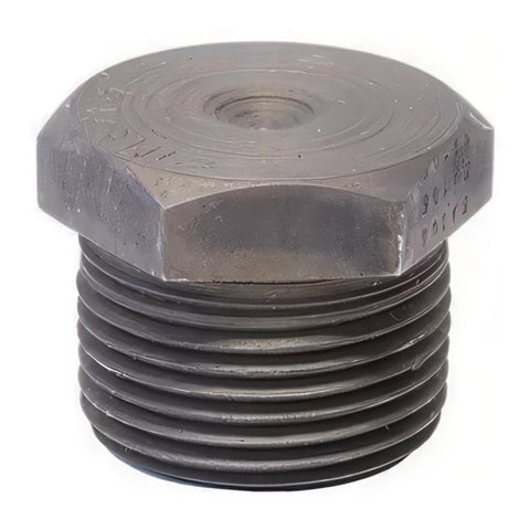 Black Pipe Fittings: Plug, 3/4", MIPT, Forged Steel
