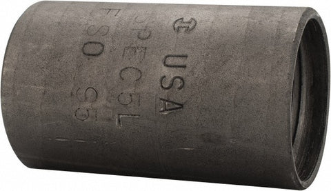 Black Coupling: 1", Threaded