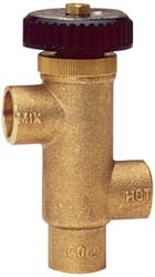 3/4" Pipe Lead Free Brass Water Mixing Valve & Unit