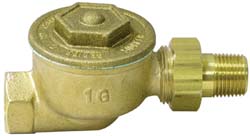 2 Port, 1/2" Pipe, Cast Iron Thermostatic Steam Trap