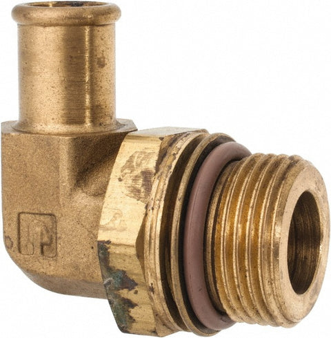 5/8 x M27 Pipe, 150 psi, Brass ISO Port Adapter