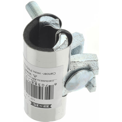 1/2" Pipe Single Bolt 3" Repair Clamp