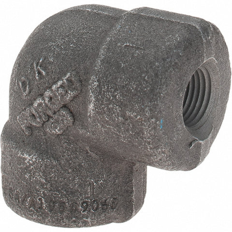 Black 90 deg Elbow: 1/8", Threaded