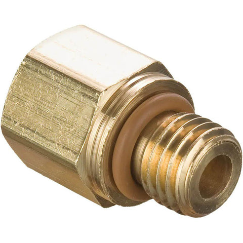 1/8 x M14 Pipe, 1,000 psi, Brass ISO Port Adapter