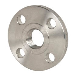 1" Pipe, 4-1/4" OD, Stainless Steel, Threaded Pipe Flange