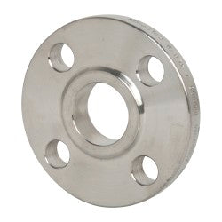 1" Pipe, 4-1/4" OD, Stainless Steel, Slip On Pipe Flange