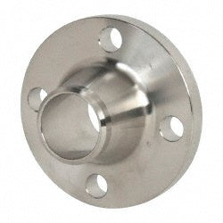 1-1/2" Pipe, 5" OD, Stainless Steel, Weld Neck Pipe Flange