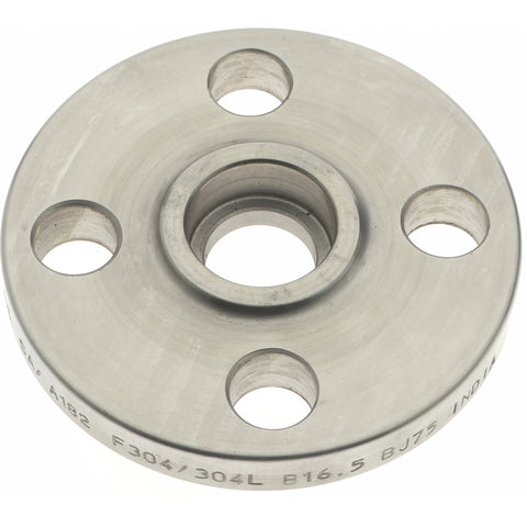 3/4" Pipe, 3-7/8" OD, Stainless Steel, Socket Weld Pipe Flange