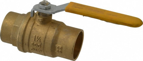 Standard Manual Ball Valve: 1-1/4" Pipe