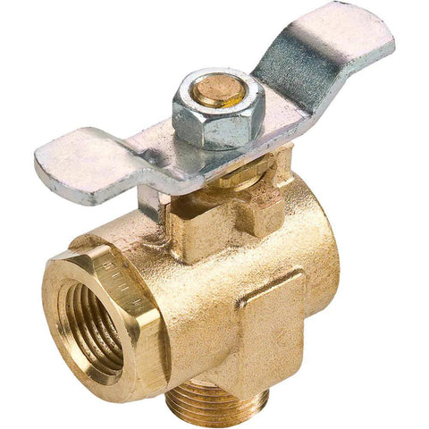 Standard Manual Ball Valve: 1/2" Pipe