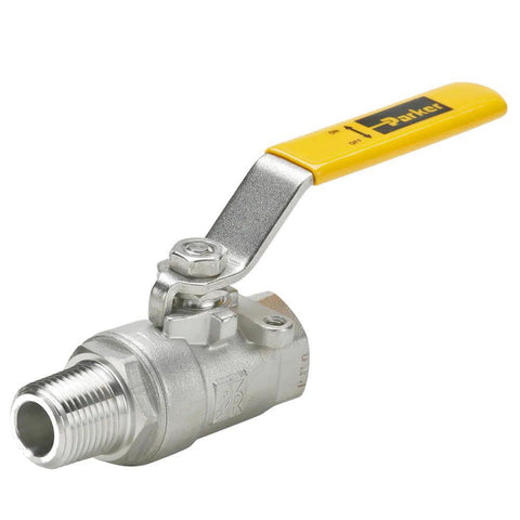Standard Manual Ball Valve: 3/4" Pipe, Full Port