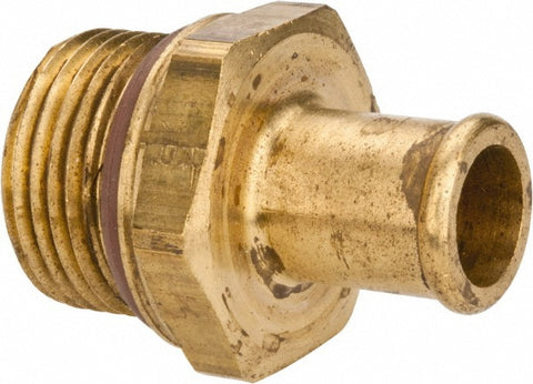 5/8 x M27 Pipe, 150 psi, Brass ISO Port Adapter