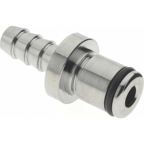 1/4" Inside Tube Dia, Brass, Quick Disconnect, Hose Barb Inline Coupling Insert