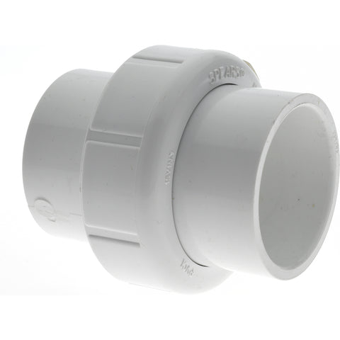 1-1/4" PVC Plastic Pipe Union with EPDM O-Ring