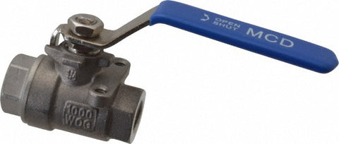 Standard Manual Ball Valve: 1/4" Pipe