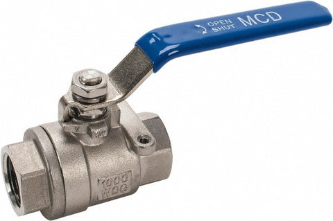 Standard Manual Ball Valve: 3/4" Pipe