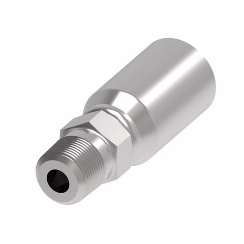Straight Rigid Fitting Hydraulic Hose Male Pipe Rigid Fitting: 0.5