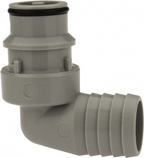 3/4" ID, Male, Elbow Hose Barb Plug