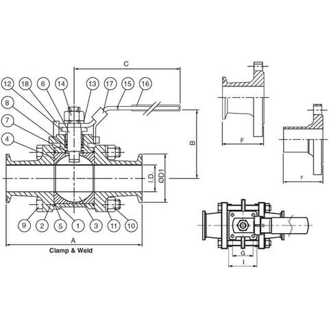 Ball Valve Replacement Repair Kit