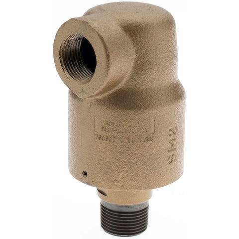 1 NPT Left Hand Rotor Thread, 1" NPT Port, 6-1/8" Body Length, Single Flow, General Purpose, Rotary Union