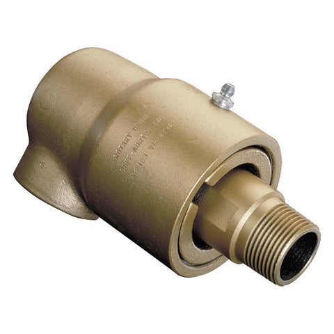 3 NPT Left Hand Rotor Thread, 3" NPT Port, 15-3/8" Body Length, Single Flow, General Purpose, Rotary Union