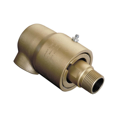 3/4 NPT Left Hand Rotor Thread, 3/4" NPT Port, 7-3/4" Body Length, Dual Flow, General Purpose (Stationary Syphon), Rotary Union