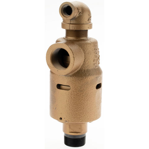 1-1/4 NPT Left Hand Rotor Thread, 1-1/4" NPT Port, 10-5/8" Body Length, Dual Flow, General Purpose (Stationary Syphon), Rotary Union