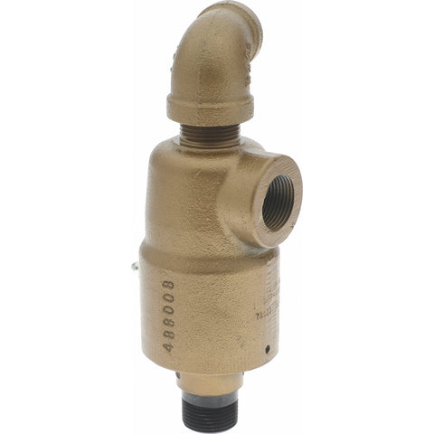 3/4 NPT Right Hand Rotor Thread, 3/4" NPT Port, 7-3/4" Body Length, Dual Flow, General Purpose (Stationary Syphon), Rotary Union