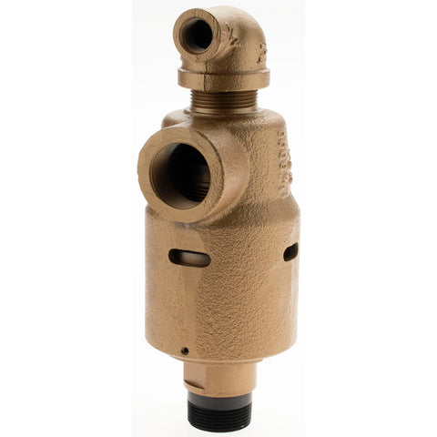 1-1/4 NPT Right Hand Rotor Thread, 1-1/4" NPT Port, 10-5/8" Body Length, Dual Flow, General Purpose (Stationary Syphon), Rotary Union