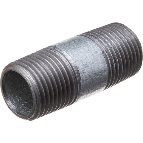 Galvanized Pipe Nipples & Pipe; Pipe Size: 1.5000 in; Thread Style: Threaded on Both Ends; Schedule: 40; Material: Steel; Length (Inch): 4.00; Construction: Welded; Maximum Working Pressure: 300.000; Lead Free: Yes; Standards: ASTM A733; NSF 372; ASTM A53