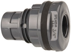 3/4" PVC Plastic Pipe Tank Adapter