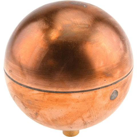 3-1/2" Dia, Spherical, Round Spud Connection, Metal Float
