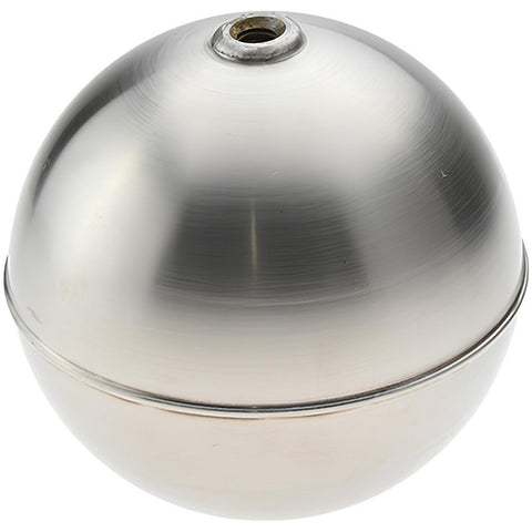3" Dia, Spherical, Internal Connection, Metal Float