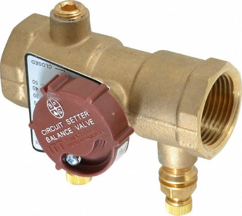 1" Pipe, Threaded End Connections, Inline Calibrated Balance Valve