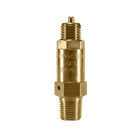 ASME Safety Relief Valve: 1/4" Inlet, 50 Max psi