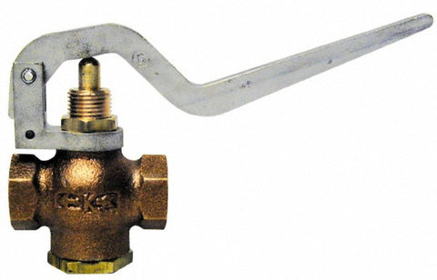 1-1/4" Pipe, 400 Max psi, Buna N Disc, Self Closing Control Valve