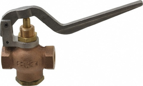1/4" Pipe, 400 Max psi, Buna N Disc, Self Closing Control Valve