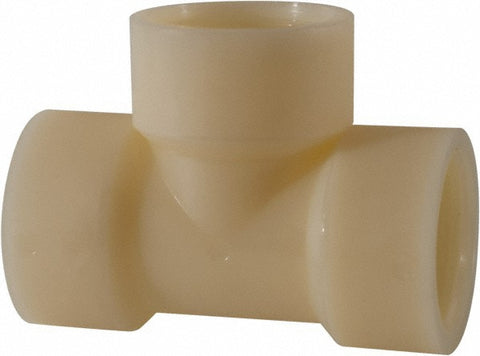 1-1/4" Nylon Plastic Pipe Tee
