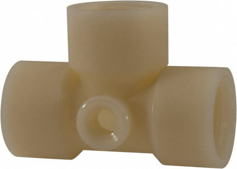 3/4 x 1/4" Nylon Plastic Pipe Tee