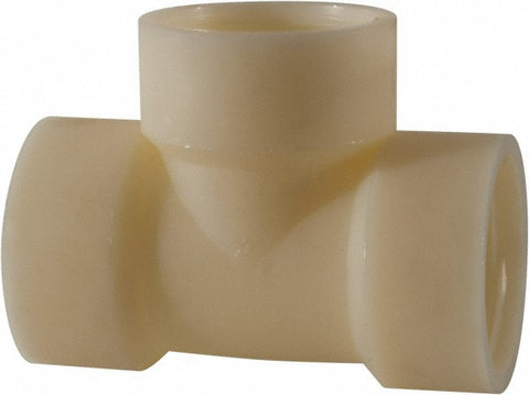 1-1/2 x 1/4" Nylon Plastic Pipe Tee