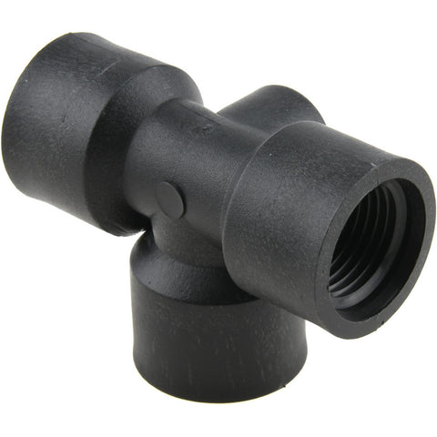 1/2 x 1/4" Polypropylene Plastic Pipe Tee